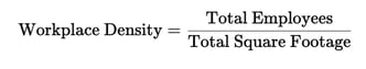 Workplace Density Calculation